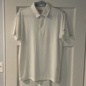 Prince, white, collared tennis shirt